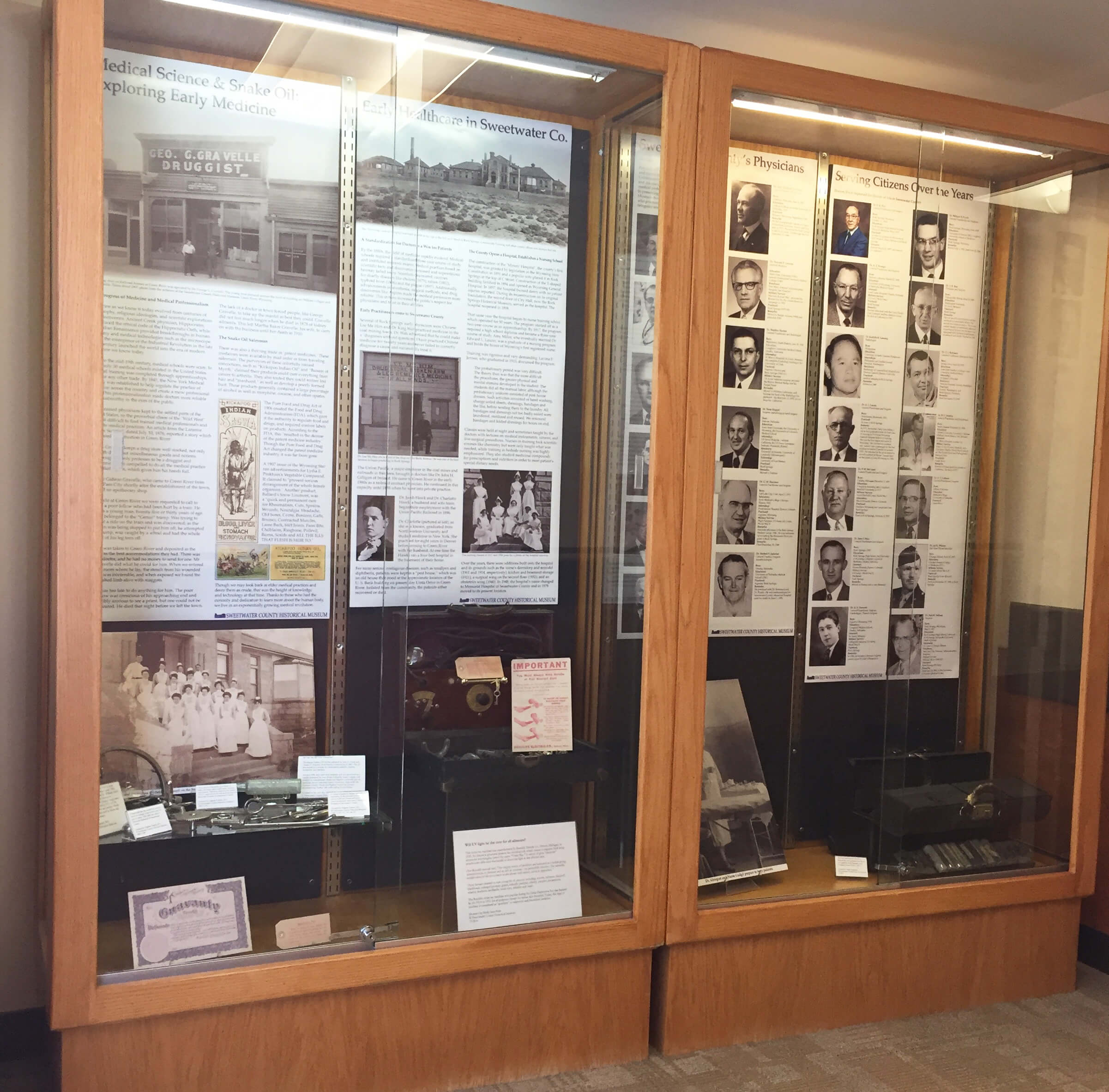 Historical Display at Sweetwater