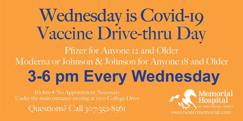 Drive-thru COVID-19 Vaccine Clinic
