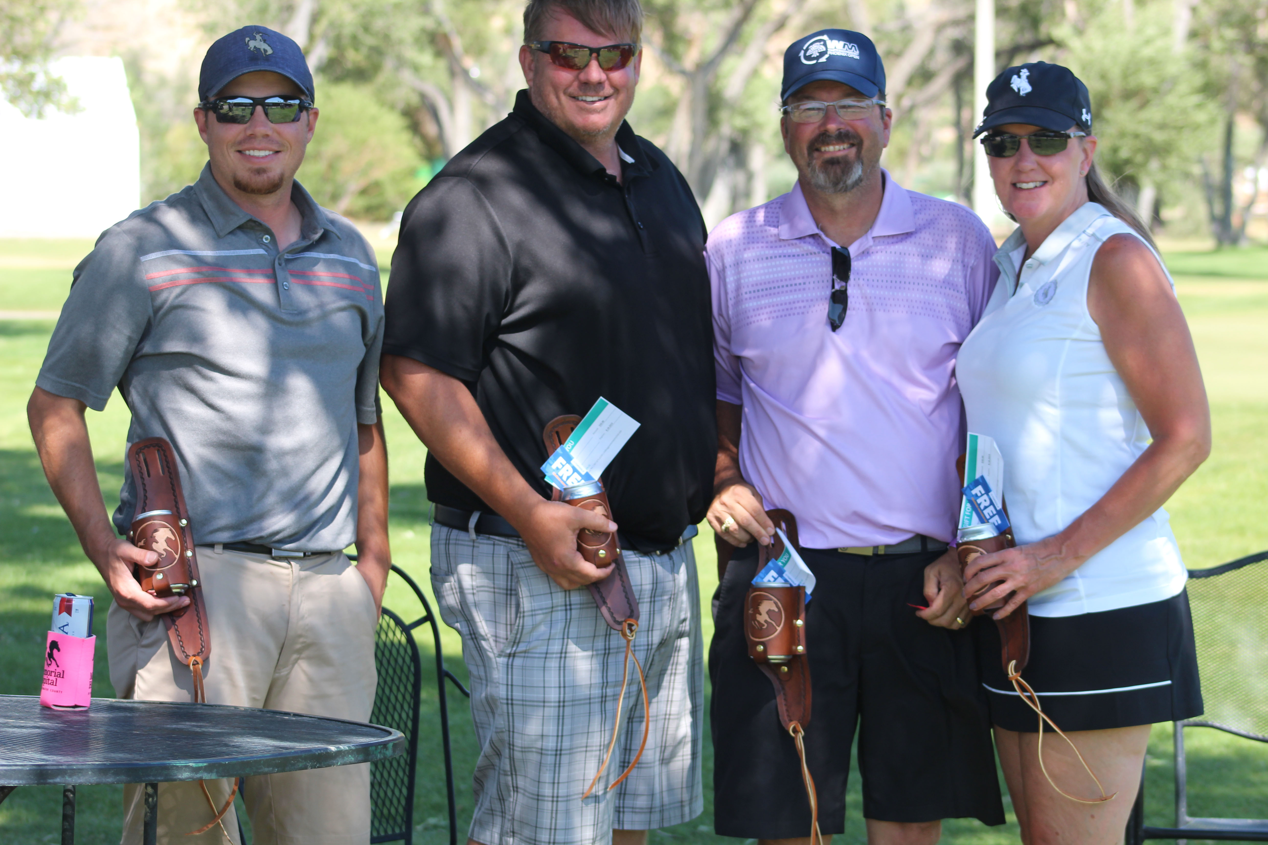 One of the 2019 Golf Classic winning teams