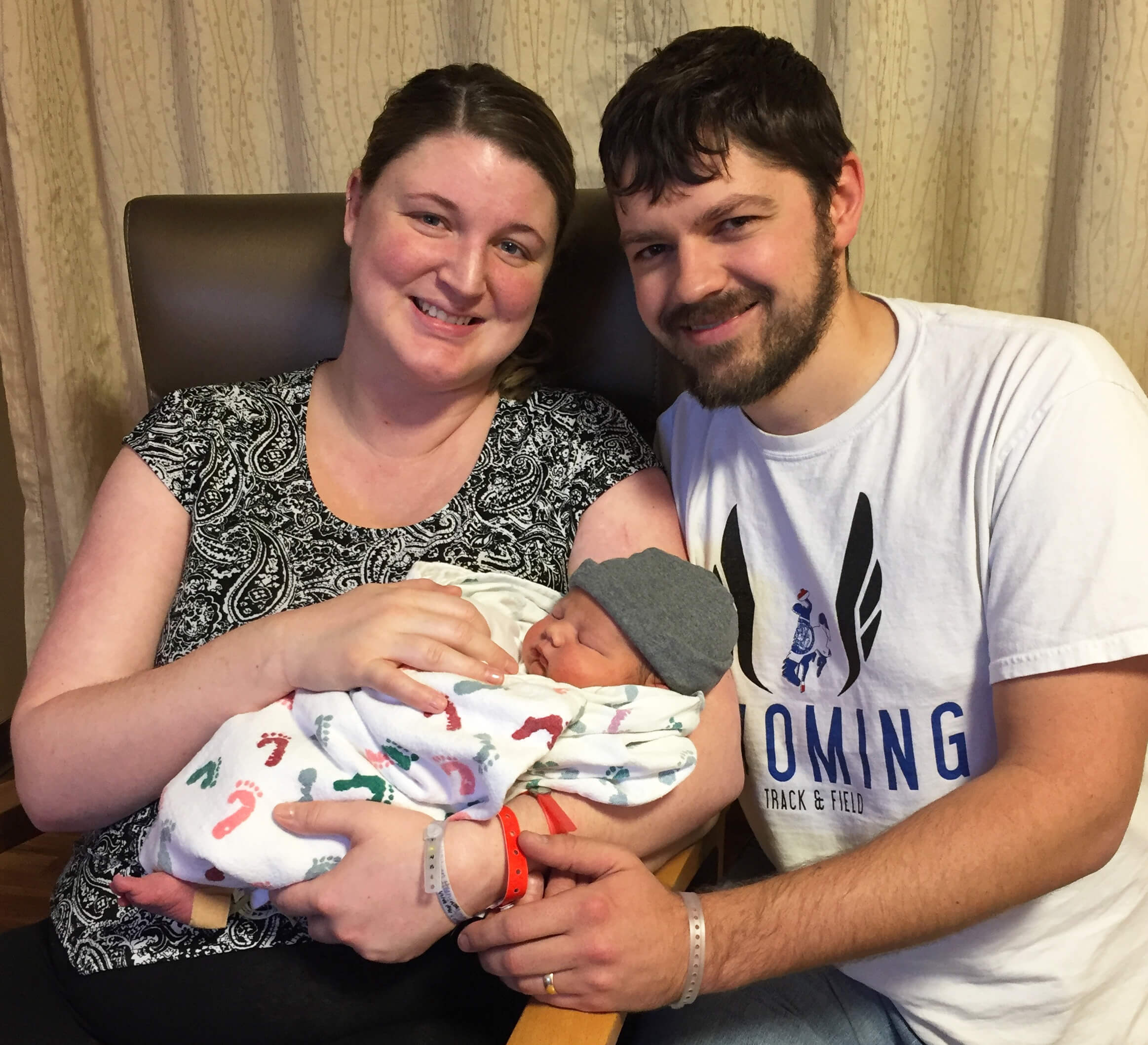 Arkyn William Leavitt is the first child of Craig and Hilary Hollihan Leavitt of Green River.