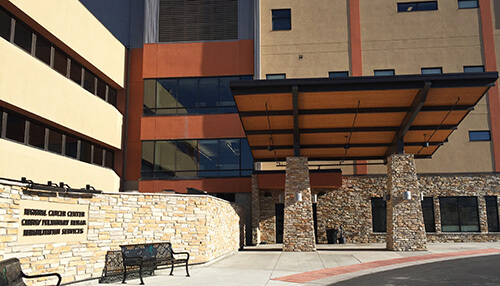 Exterior of Cancer Center